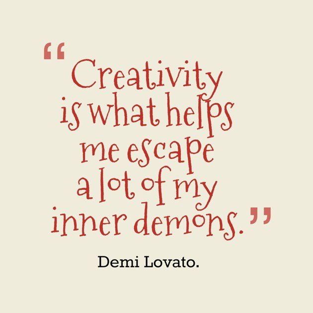Photo:  creativity quote 006-Creativity-helps-me-ecape